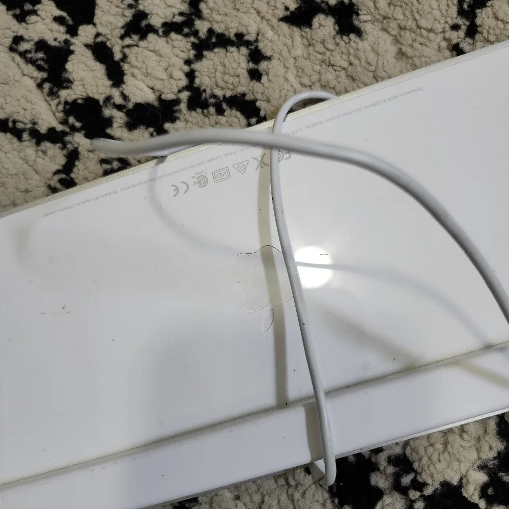 Apple White Wired Keyboard